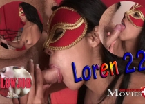 Blowjob 01 - sucking with model Loren 22 at the casting