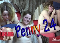 Blowjob 01 - sucking with model Penny 24 at the casting