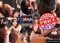 Blowjob 04 - sucking with model Loren and Elena